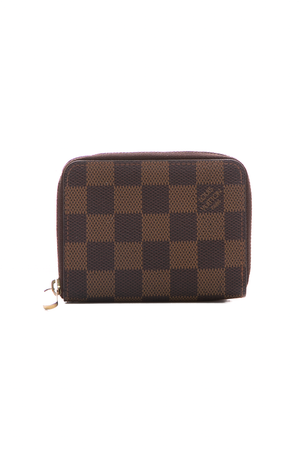 Louis Vuitton Ebene Zippy Coin Purse 