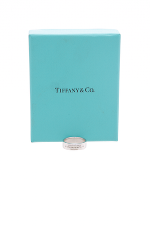 Tiffany & Co RTT Diamond Narrow Ring - Size 7.5