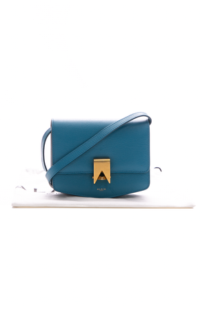 Alaia Blue Le Papa Crossbody Bag 