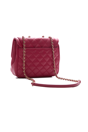 Chanel Raspberry Lovely Day Flap Bag