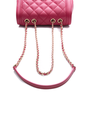 Chanel Raspberry Lovely Day Flap Bag