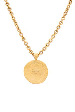 Chanel Vintage Sun Pendant Necklace