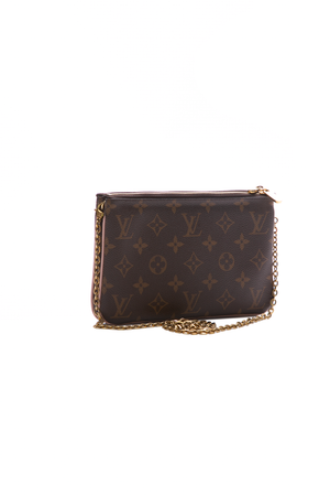 Louis Vuitton Blooming Flowers Double Zip Pochette Bag