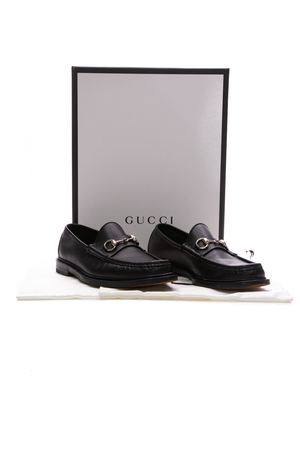 Gucci Men's Horsebit Loafers - Size US 7