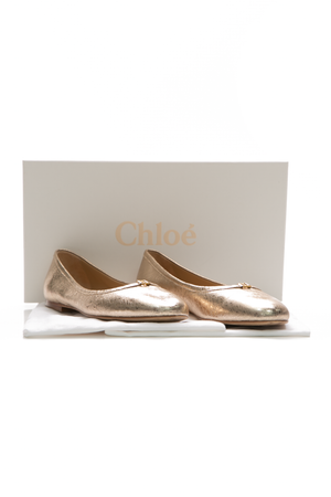 Chloe Marcie Ballerina Flats - Size 38.5