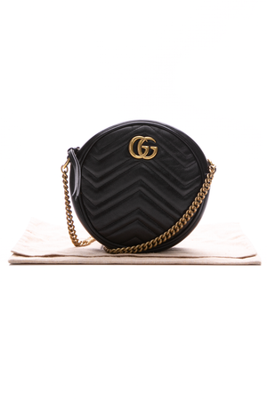 Gucci Marmont Mini Round Bag