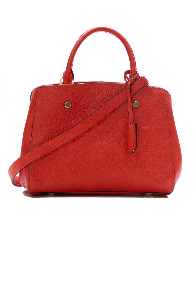 Montaigne Mm Marine Rouge Lv Empreinte Montaigne Bb Louis Vuitton