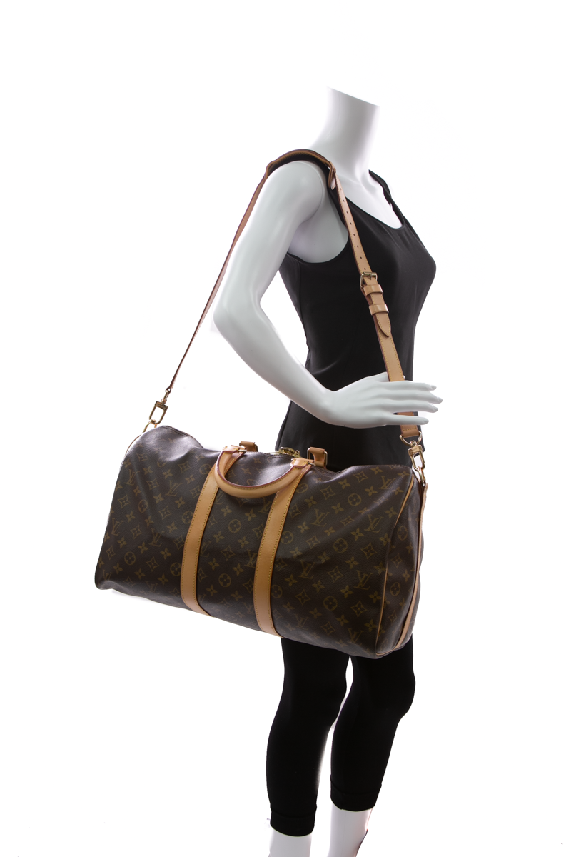 Louis Vuitton Vintage Keepall 45 Bandouliere Travel Bag - Couture USA