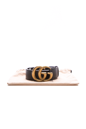 Gucci Marmont Wide Belt - Size 32