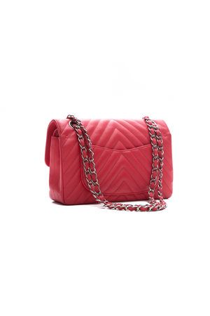 Chanel Chevron Small Double Flap Bag