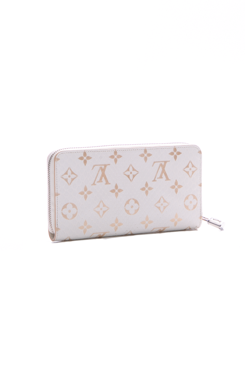 Louis Vuitton White Python Zippy Wallet 