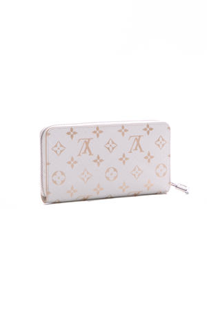 Louis Vuitton White Python Zippy Wallet 