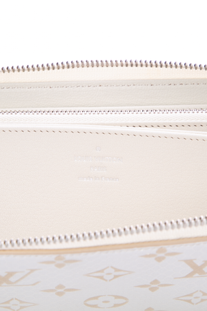 Louis Vuitton White Python Zippy Wallet 