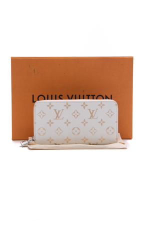 Louis Vuitton White Python Zippy Wallet 