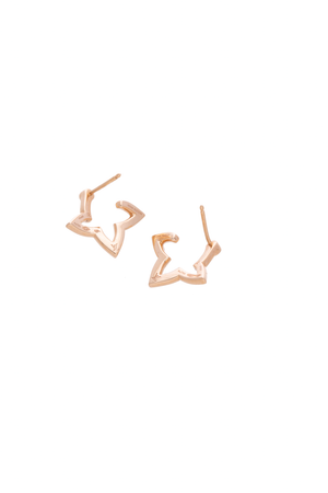 Louis Vuitton Ombre Blossom Mini Hoop Earrings