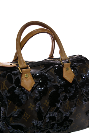 Louis Vuitton Fleur De Jais Speedy 30 Bag