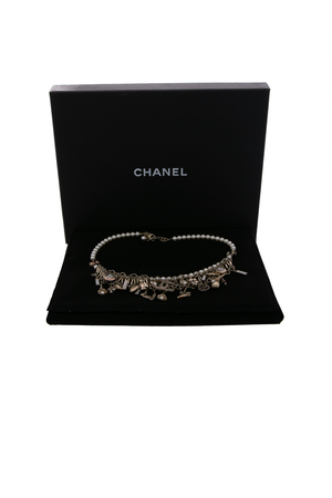 Chanel Paris-NY Craft Charm Necklace