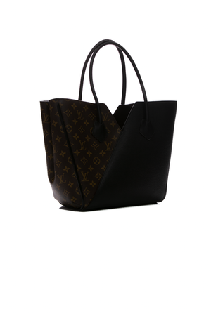 Louis Vuitton Mono/Blk Kimono Tote Bag