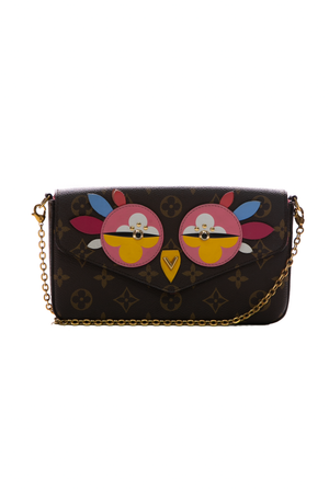 Louis Vuitton Monogram Lovely Bird Felicie Pochette Bag