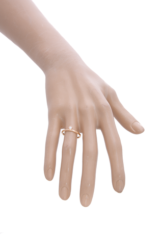 Hermes Petit Jete Diamond Ring - Size 6.25