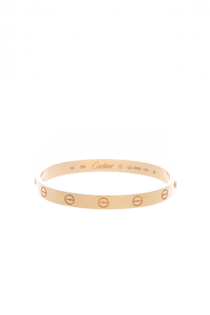 Cartier Love Bracelet - Size 16