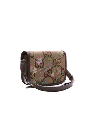 Floral 1955 Horsebit Shoulder Bag