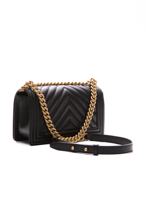 Chanel Chevron Medium Boy Bag