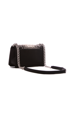 Chanel Pearl Embellished Medium Boy Bag