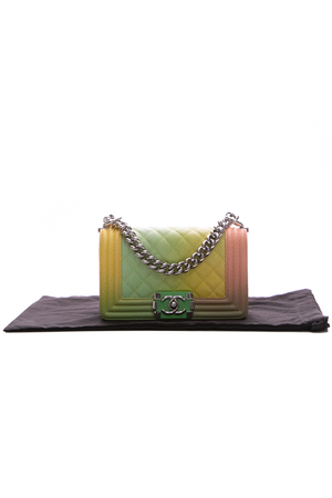 Chanel Cuba Rainbow Small Boy Bag