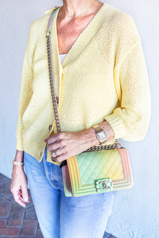 Chanel Cuba Rainbow Small Boy Bag