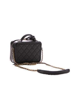 Chanel CC Filigree Vanity Case 