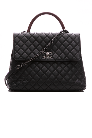 Chanel Large Coco Top Handle Bag