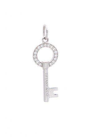 Tiffany & Co. Modern Keys Open Round Key Pendant