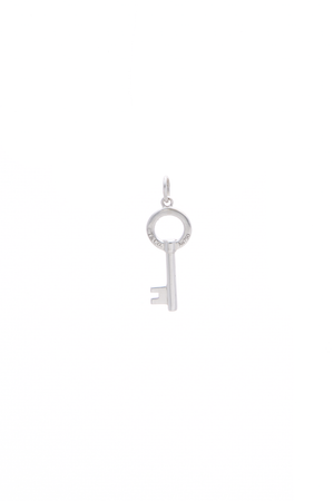 Tiffany & Co. Modern Keys Open Round Key Pendant