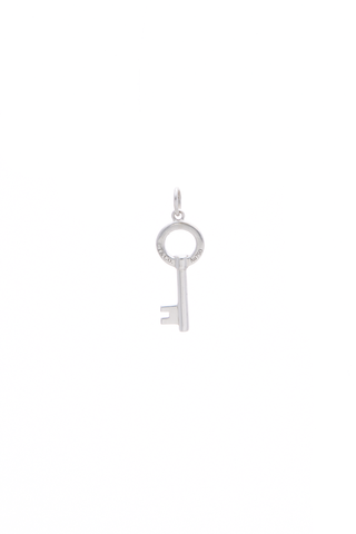 Tiffany & Co. Modern Keys Open Round Key Pendant