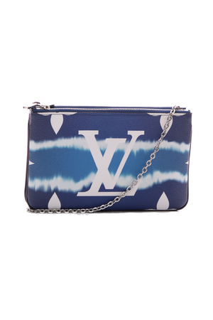 Louis Vuuitton Escale Double Zip Pochette Bag