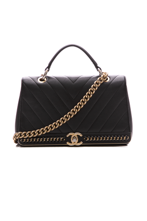 Chanel Chevron Flap Bag 