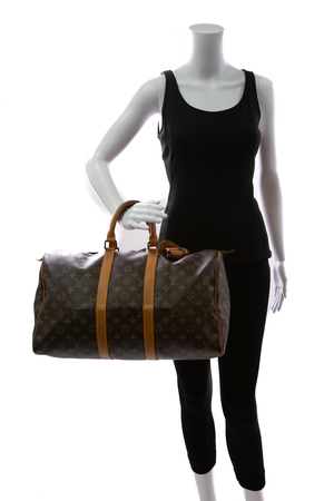 Louis Vuitton Vintage Keepall 45 Travel Bag