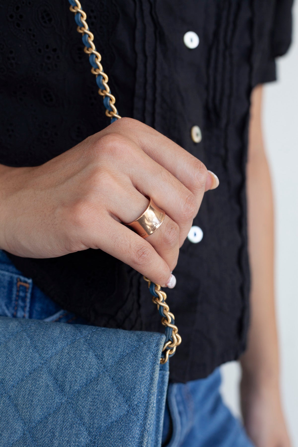 1837 Wide Band Ring - Size 5.5