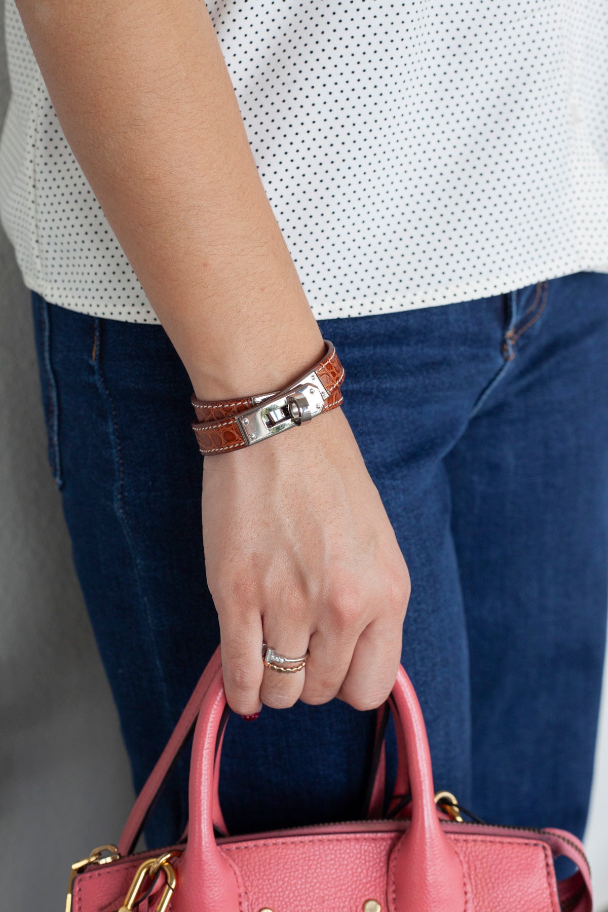 Hermes-Crocodile-Double-Tour-Bracelet-290109