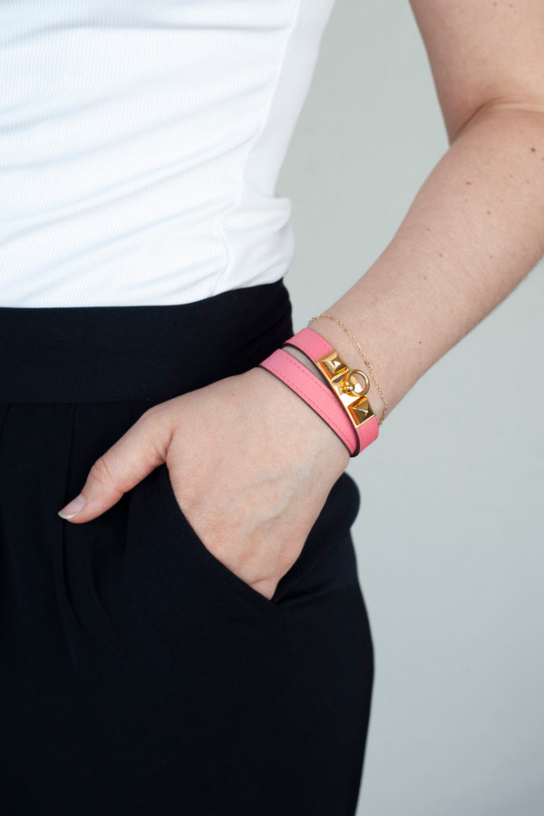 Hermes Rivale Double Tour Bracelet - Couture USA
