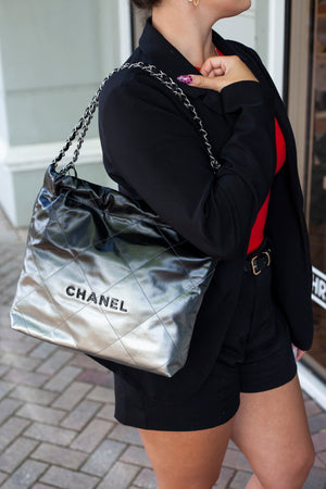 Shaded Chanel 22 Small Bag