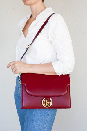 Torchon Ring Medium Flap Bag