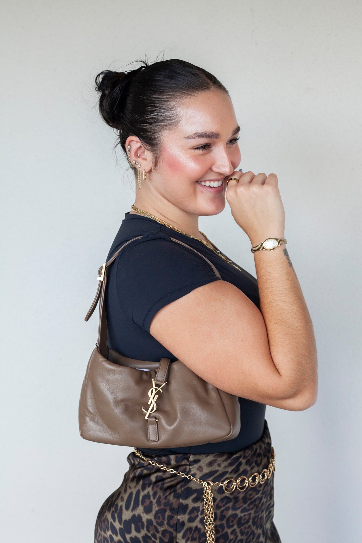 Le 5 a 7 Padded Shoulder Bag