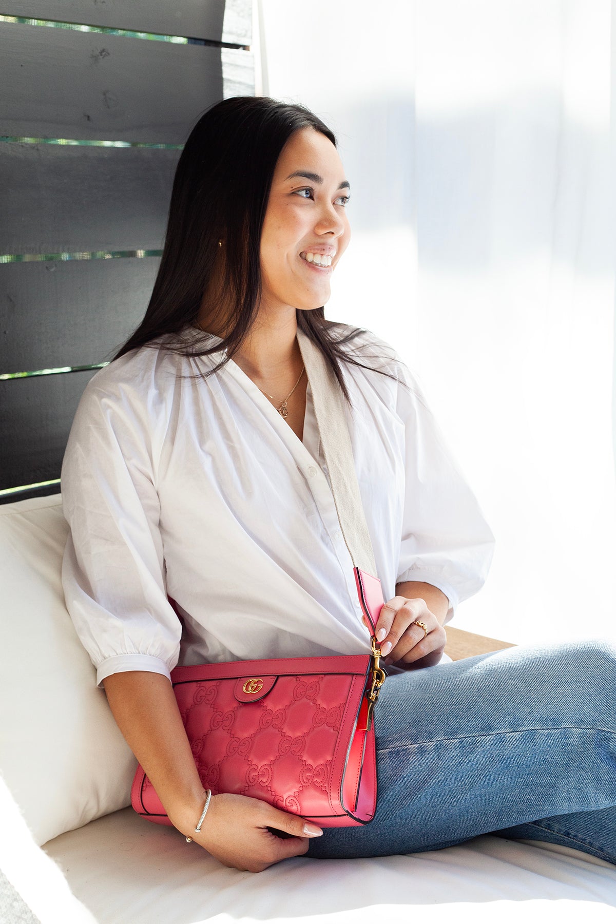 GG Matelasse Small Shoulder Bag