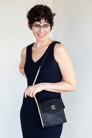 About Pearls Hobo Bag