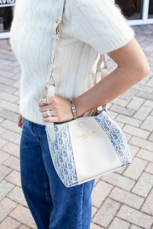 Small Signature Bucket Bag