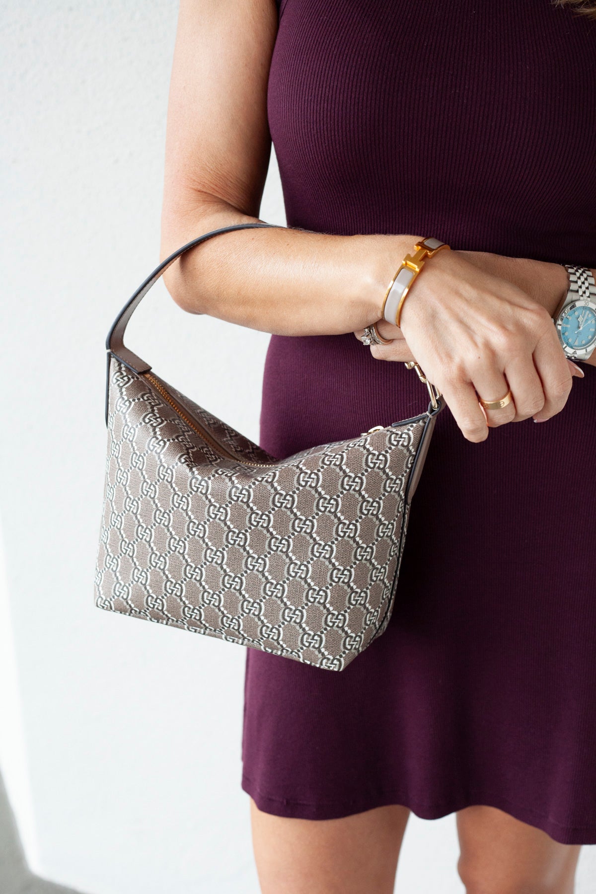 Shadow Canvas Mini Hobo Shoulder