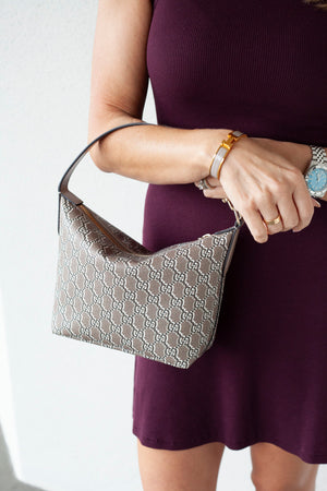 Shadow Canvas Mini Hobo Shoulder