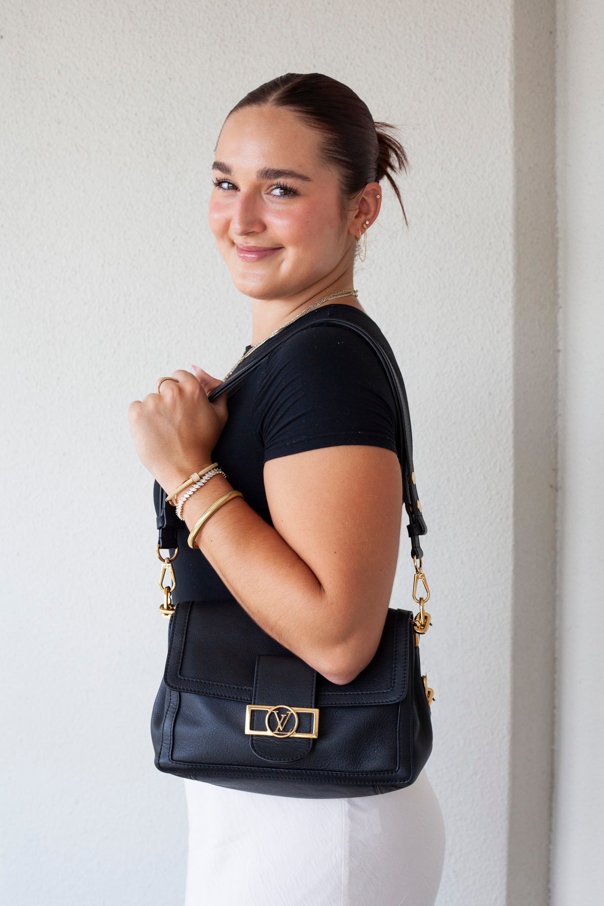 Soft Dauphine MM Bag